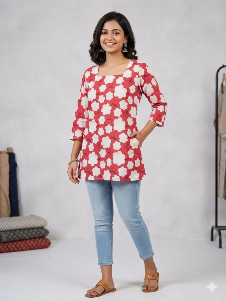red short kurti.webp