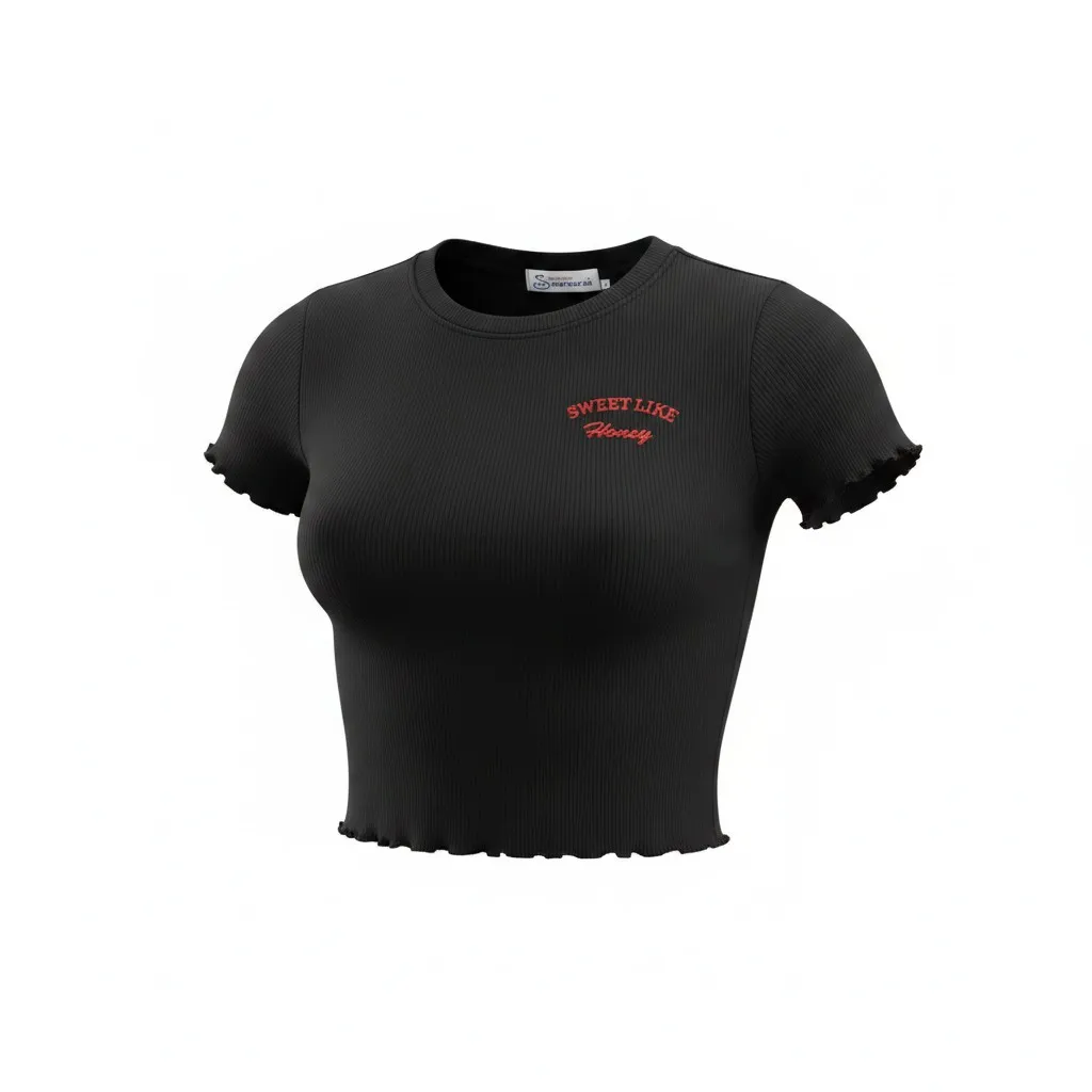 [https://drive.google.com/file/d/1qAxHHQiIlPSOPwbBxTYdv6JcM4mcPjdv/views=sharing] Women's Soft Rib Knit Crop Top
