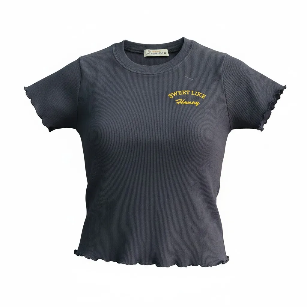 [https://drive.google.com/file/d/1QPDAZ_nx2DVRD0VHXJya7UyCMqBNZBOK/views=sharing] Women's Soft Rib Knit Crop Top