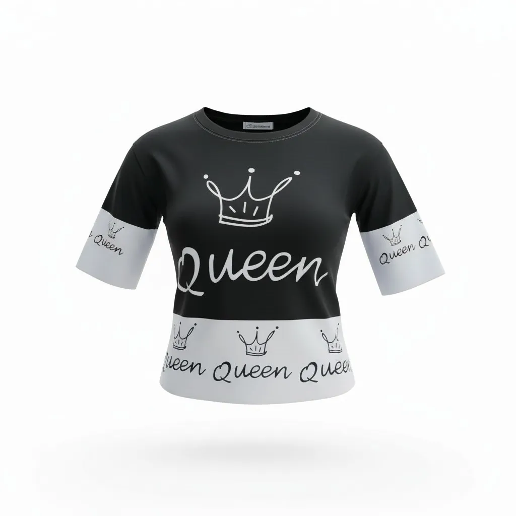 Queen Vibes Graphic T-Shirt