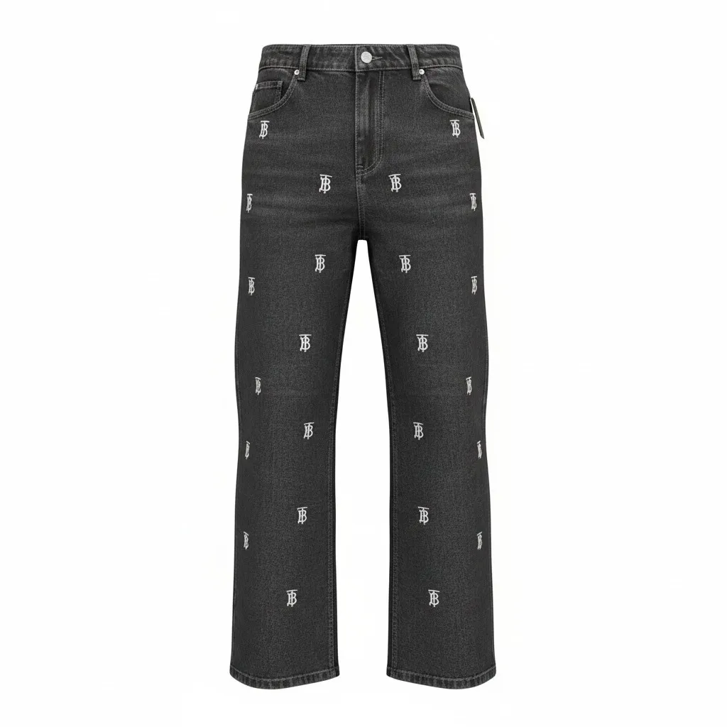 Women's Statement Monogram Jeans