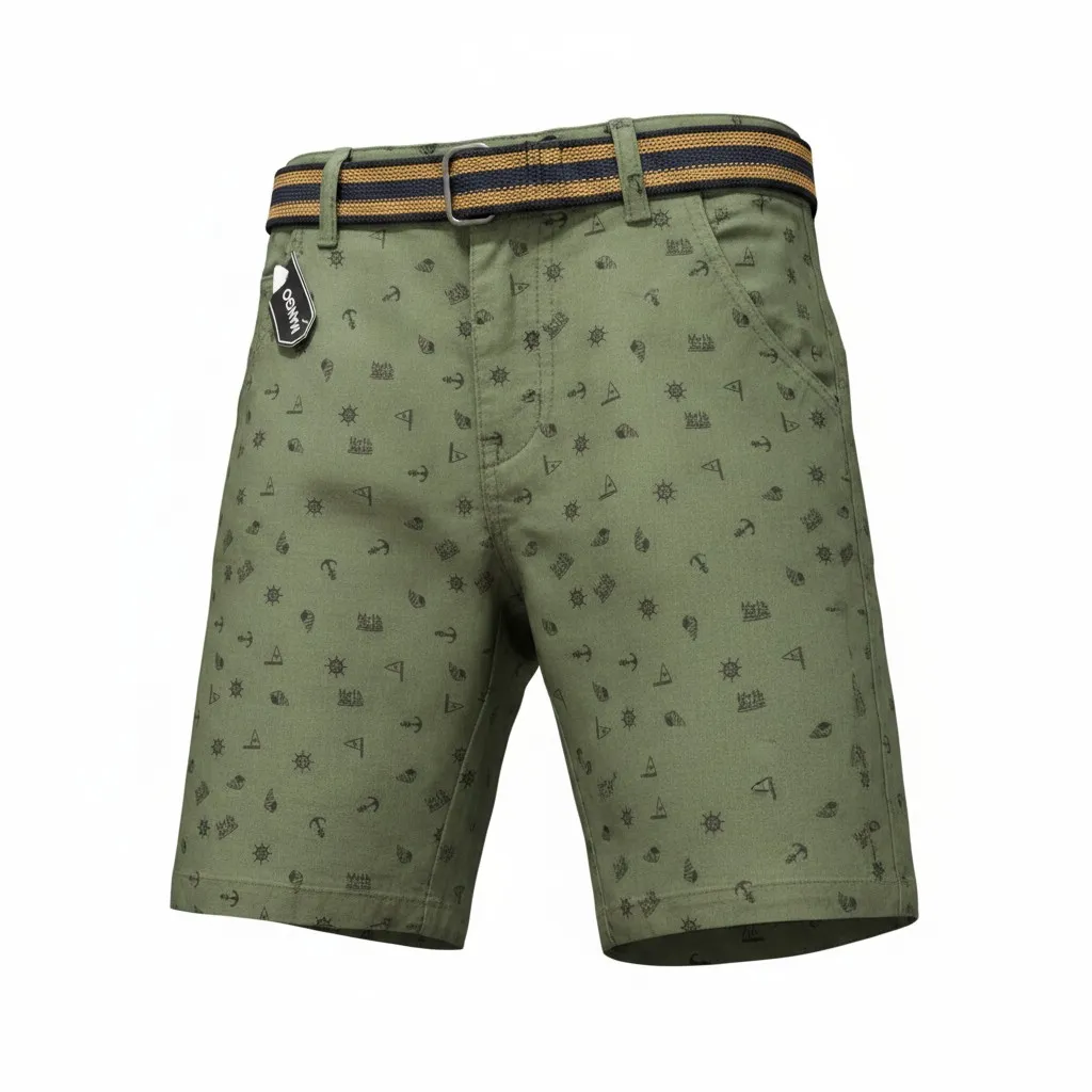 Men's Casual Travel Print Shorts (28)