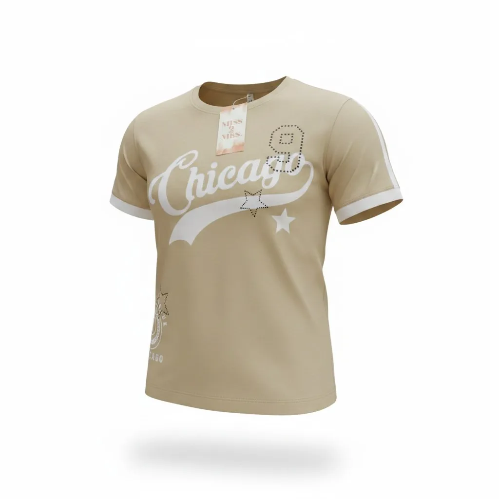 Miss 2 Mrs Chicago Graphic T-Shirt