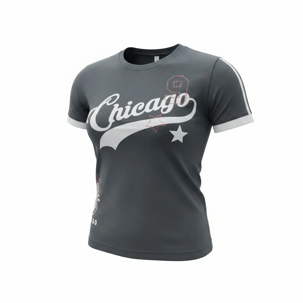 Miss 2 Mrs Chicago Graphic T-Shirt