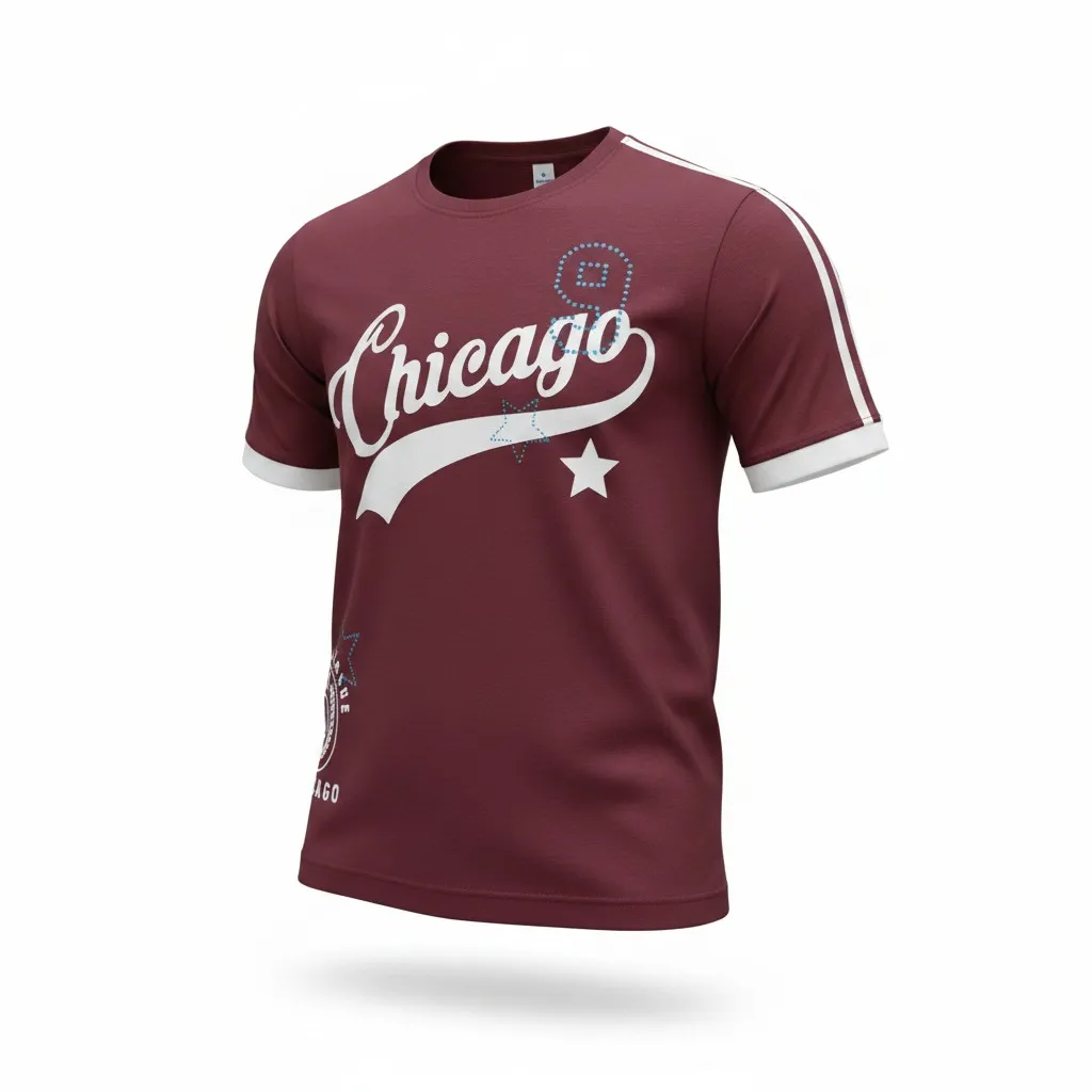 Miss 2 Mrs Chicago Graphic T-Shirt