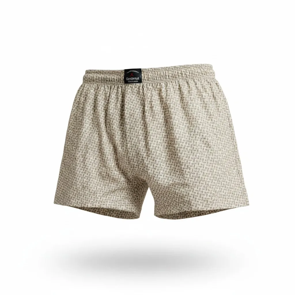 Men's Premium Printed Cotton Shorts