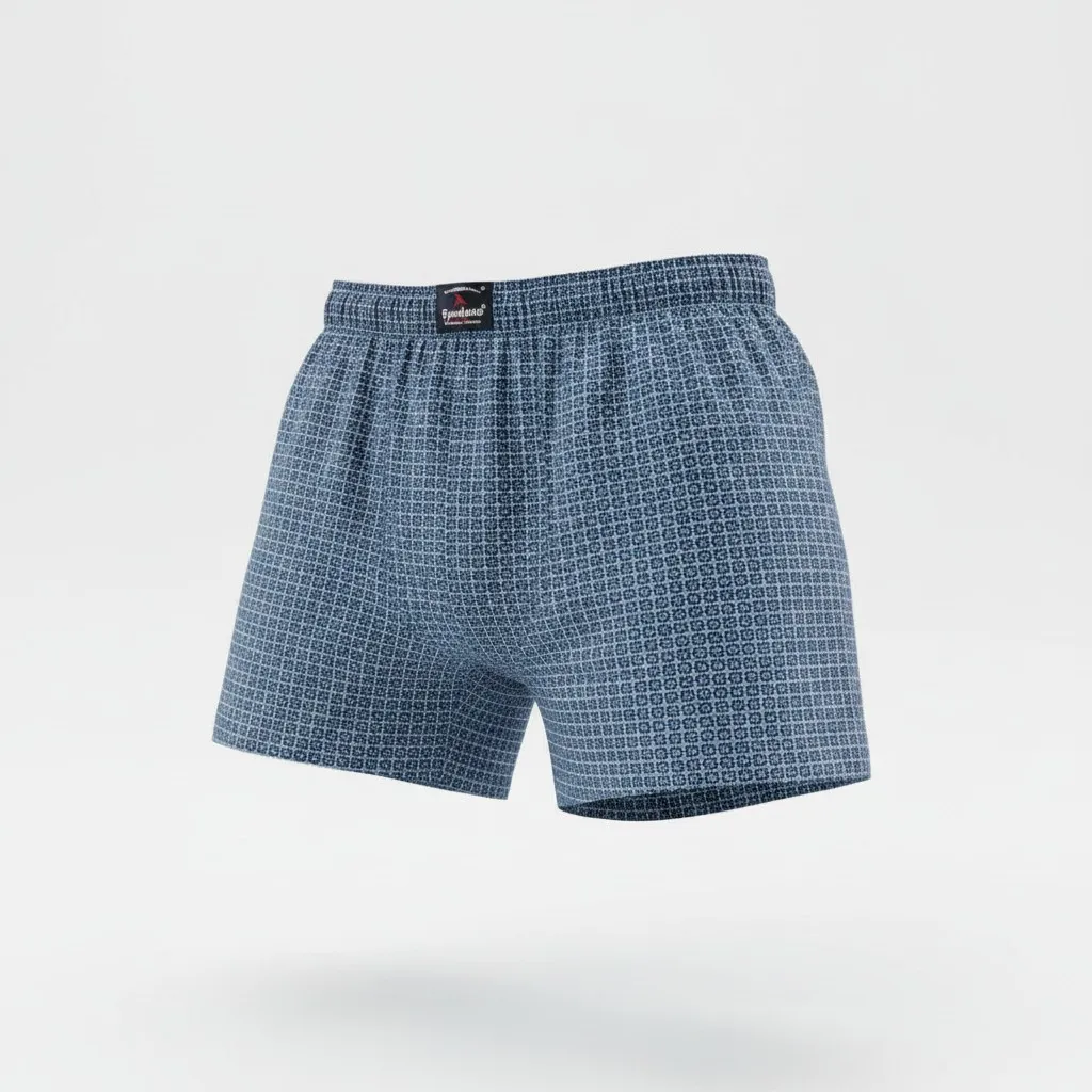 Men's Premium Printed Cotton Shorts