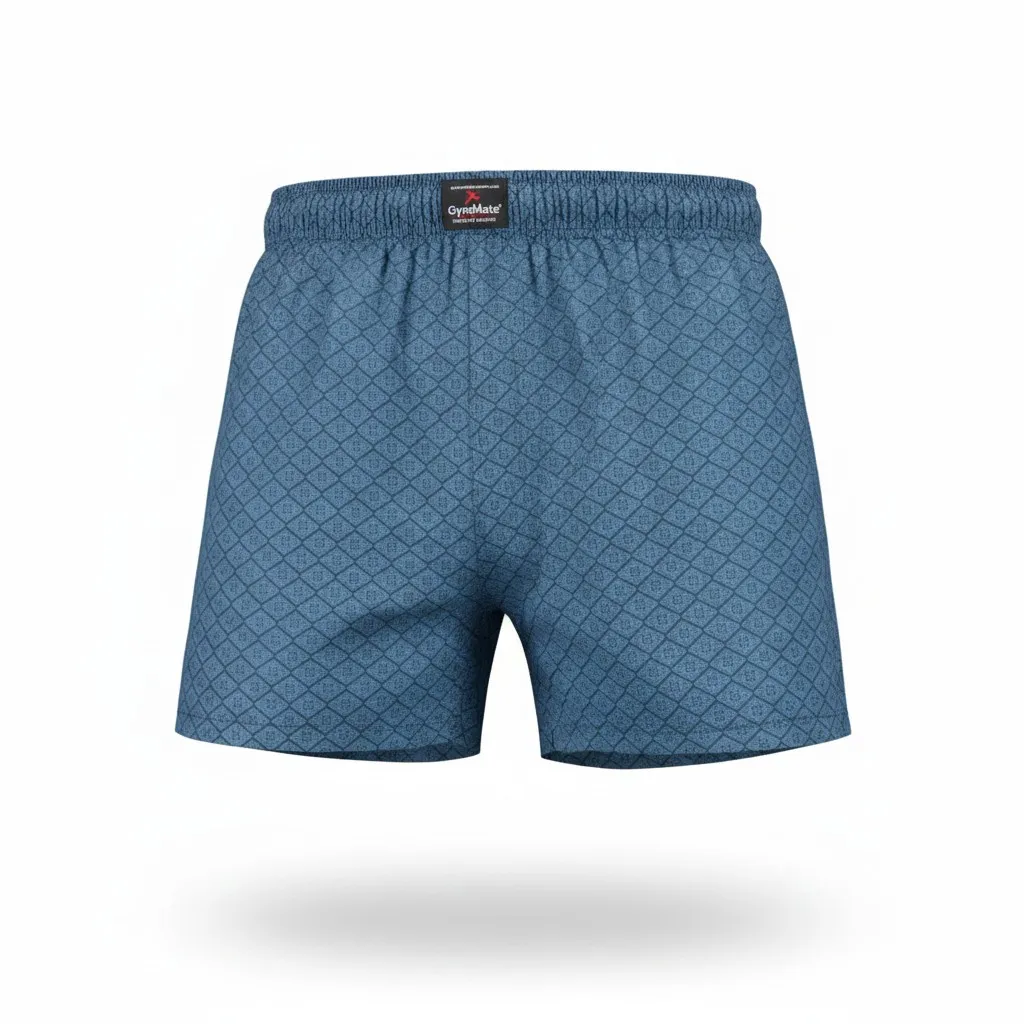 Men's Premium Printed Cotton Shorts