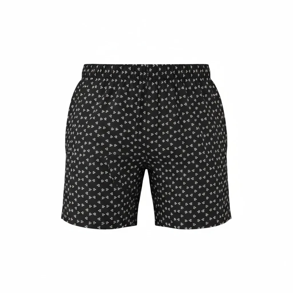 Men's Premium Printed Cotton Shorts