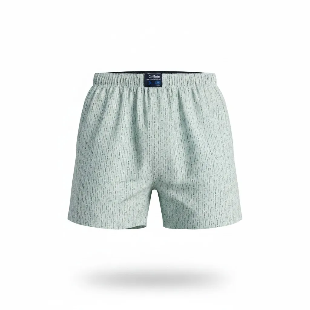 Men's Premium Printed Cotton Shorts