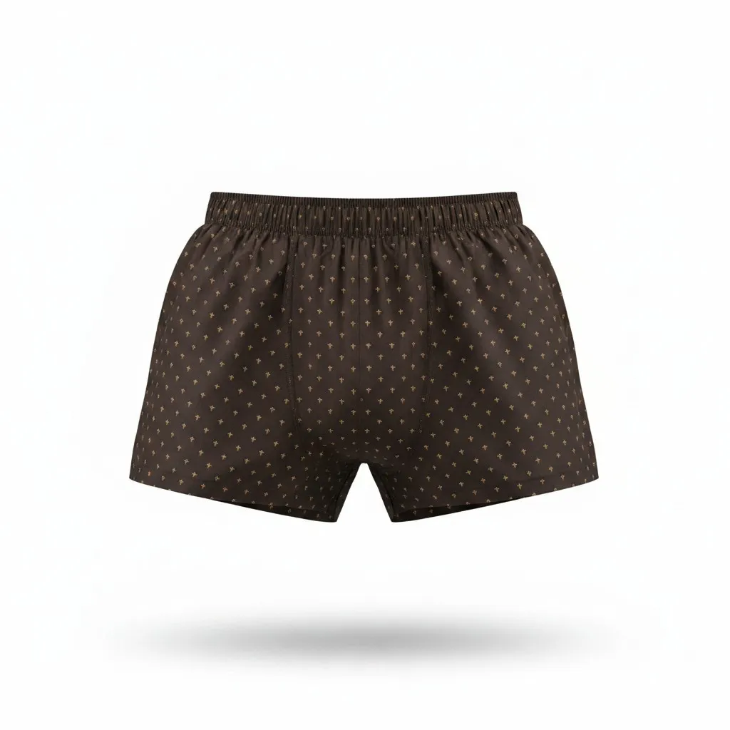 Men's Premium Printed Cotton Shorts