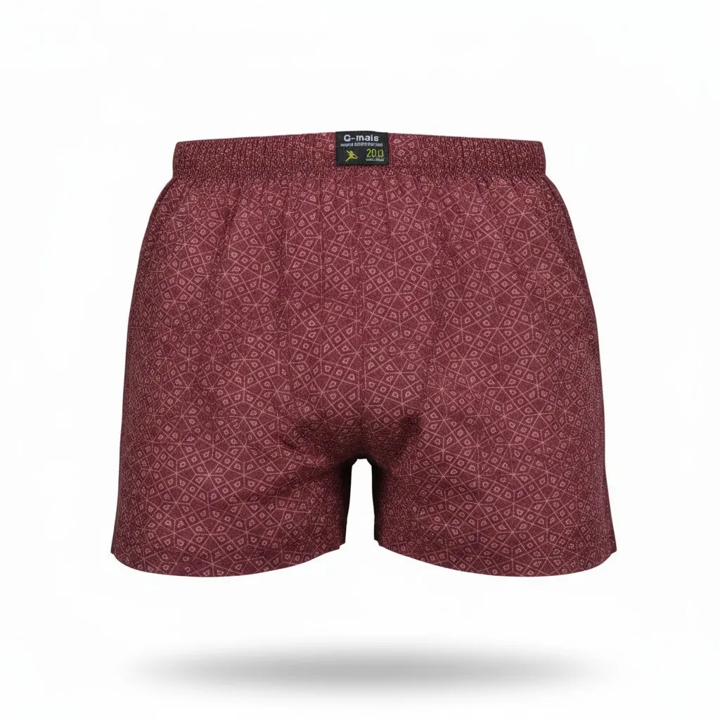 Men's Premium Printed Cotton Shorts