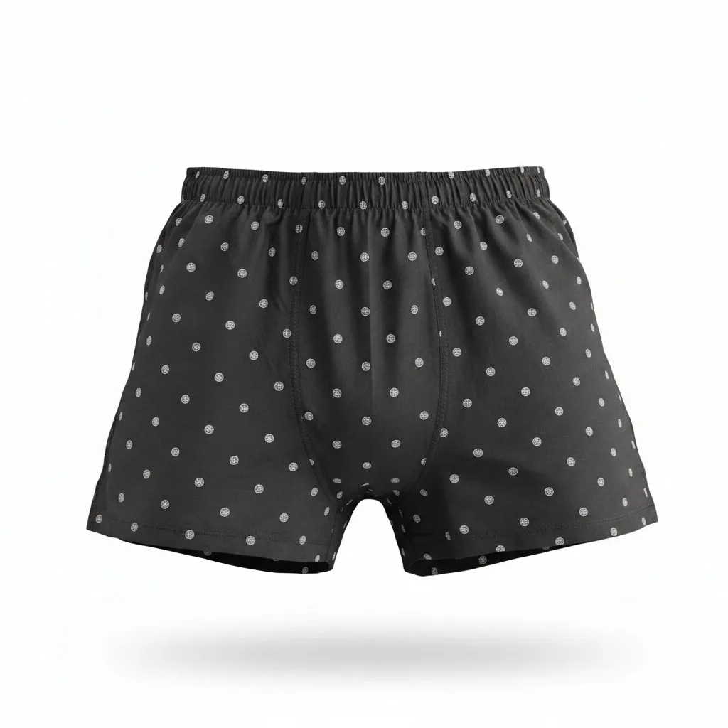 Men's Premium Printed Cotton Shorts
