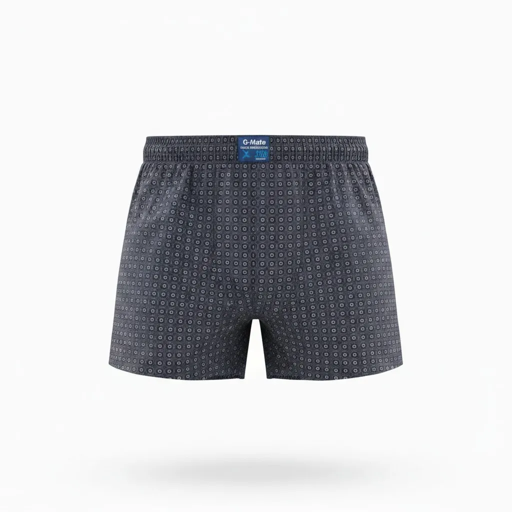 Men's Premium Printed Cotton Shorts