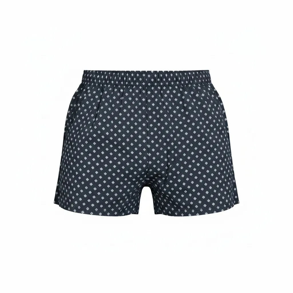 Men's Premium Printed Cotton Shorts