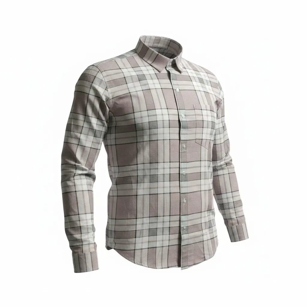 Stylish Checked Shirt (M)