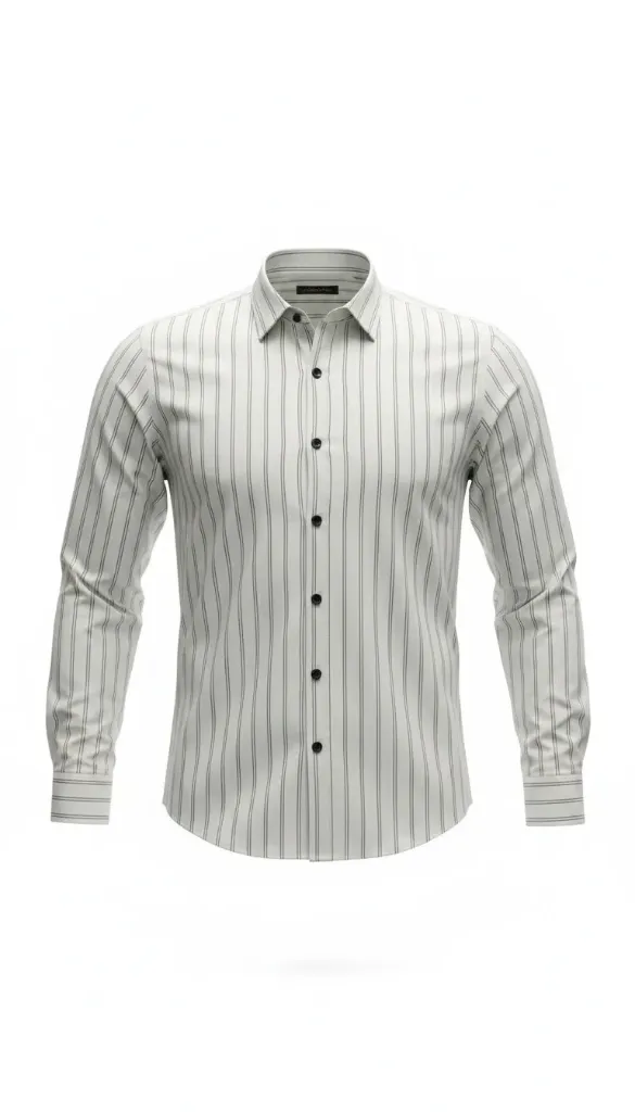 Executive Style Striped Shirt