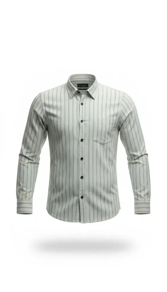 Executive Style Striped Shirt