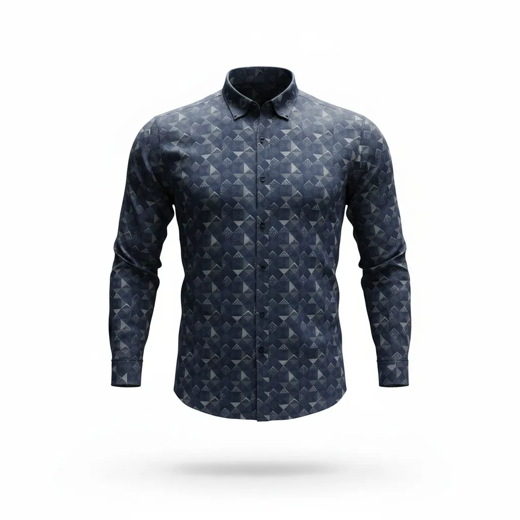 Smart Casual Printed Shirt