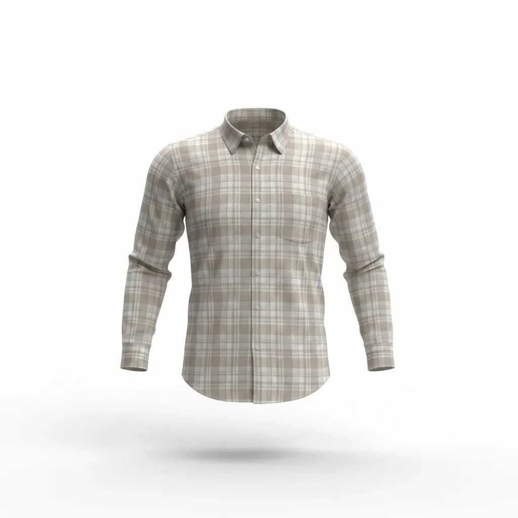 Stylish Checked Shirt (S)