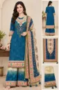 Designer Printed Ethnic Kurta Set with Dupatta