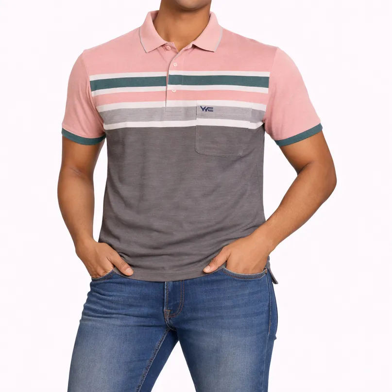Collar  TShirt Men Wear Cotton Blend WE3