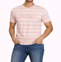 Pink T-Shirt Men Wear Cotton