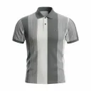 Comfort Fit Striped Polo T-Shirt
